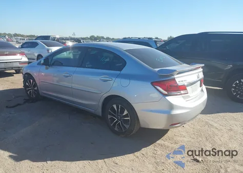 2013 Honda Civic Ex из США, поврежденный, VIN 2HGFB2F81DH537380